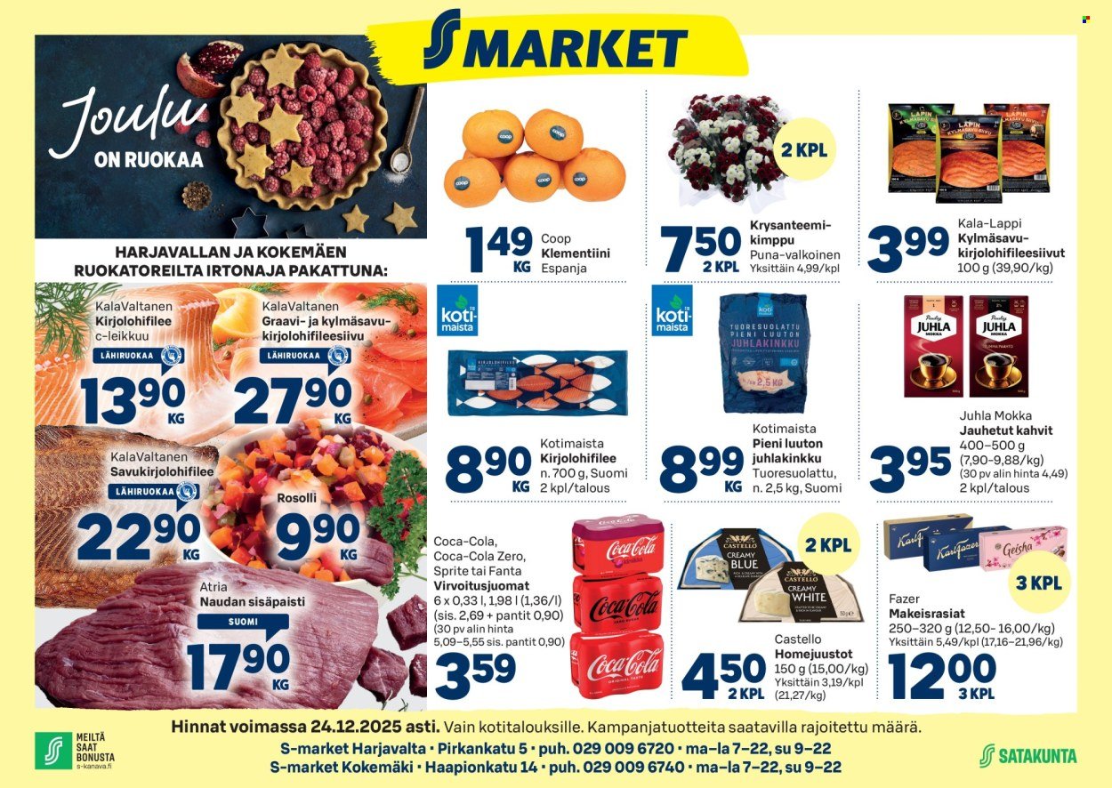S-MARKET tarjoukset - Alkaen KE 17.12.2025