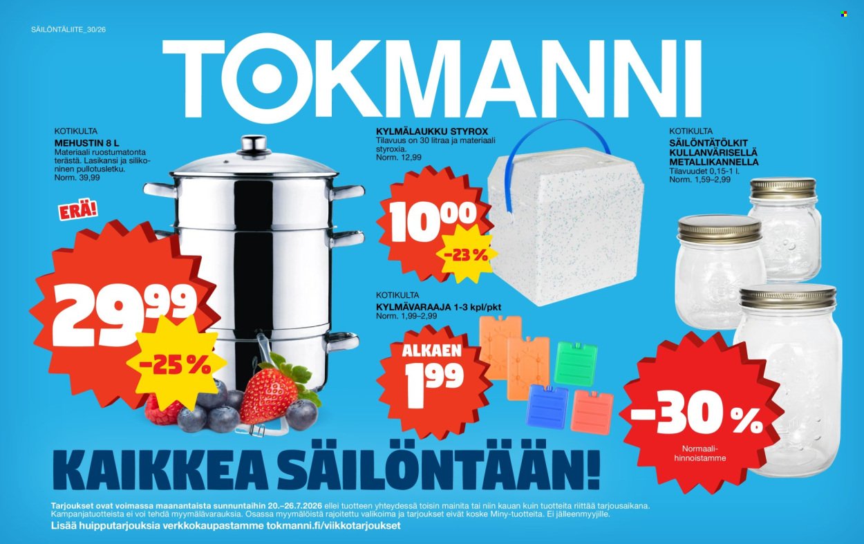 TOKMANNI tarjoukset - Erikoisliite
