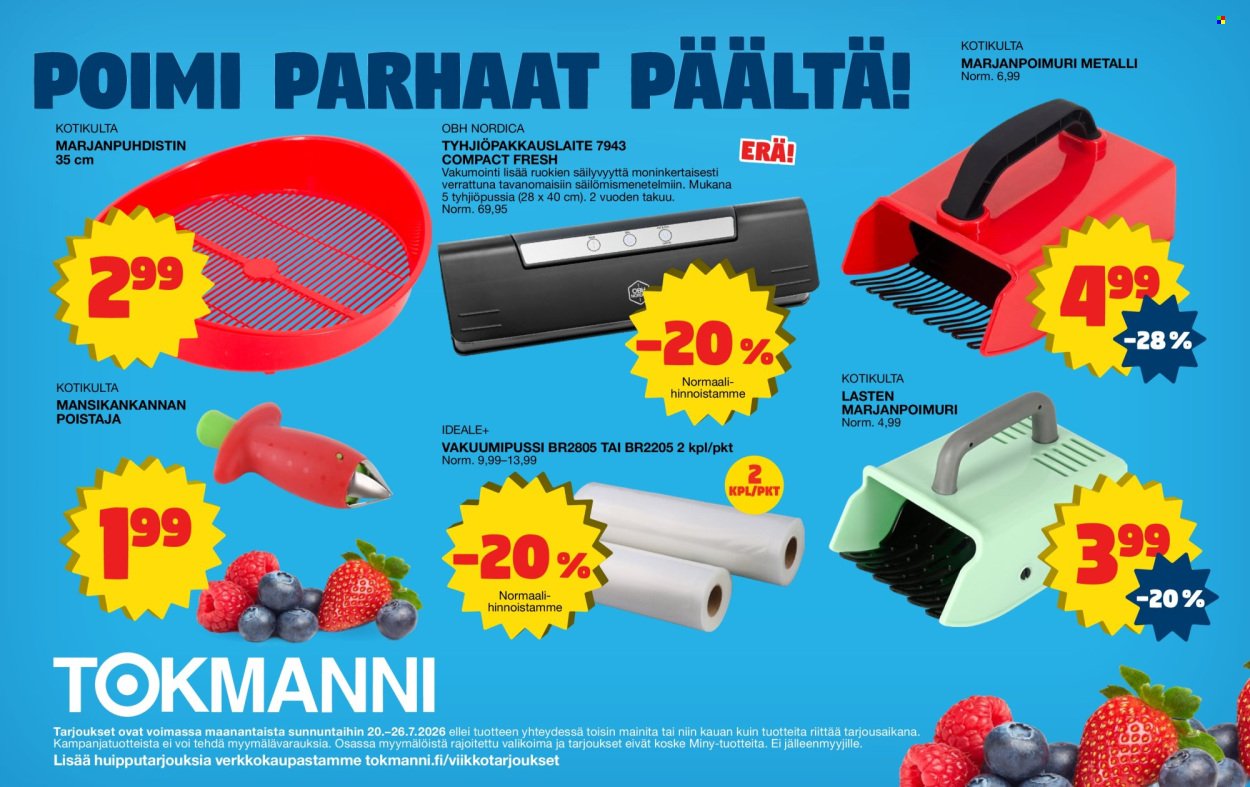 TOKMANNI tarjoukset - Erikoisliite