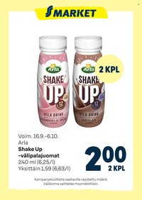 S-MARKET tarjoukset - Valipalajuomat