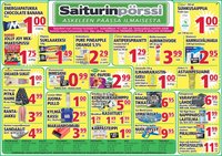 SAITURINPÖRSSI tarjoukset - Alkaen TO 9.7.2026