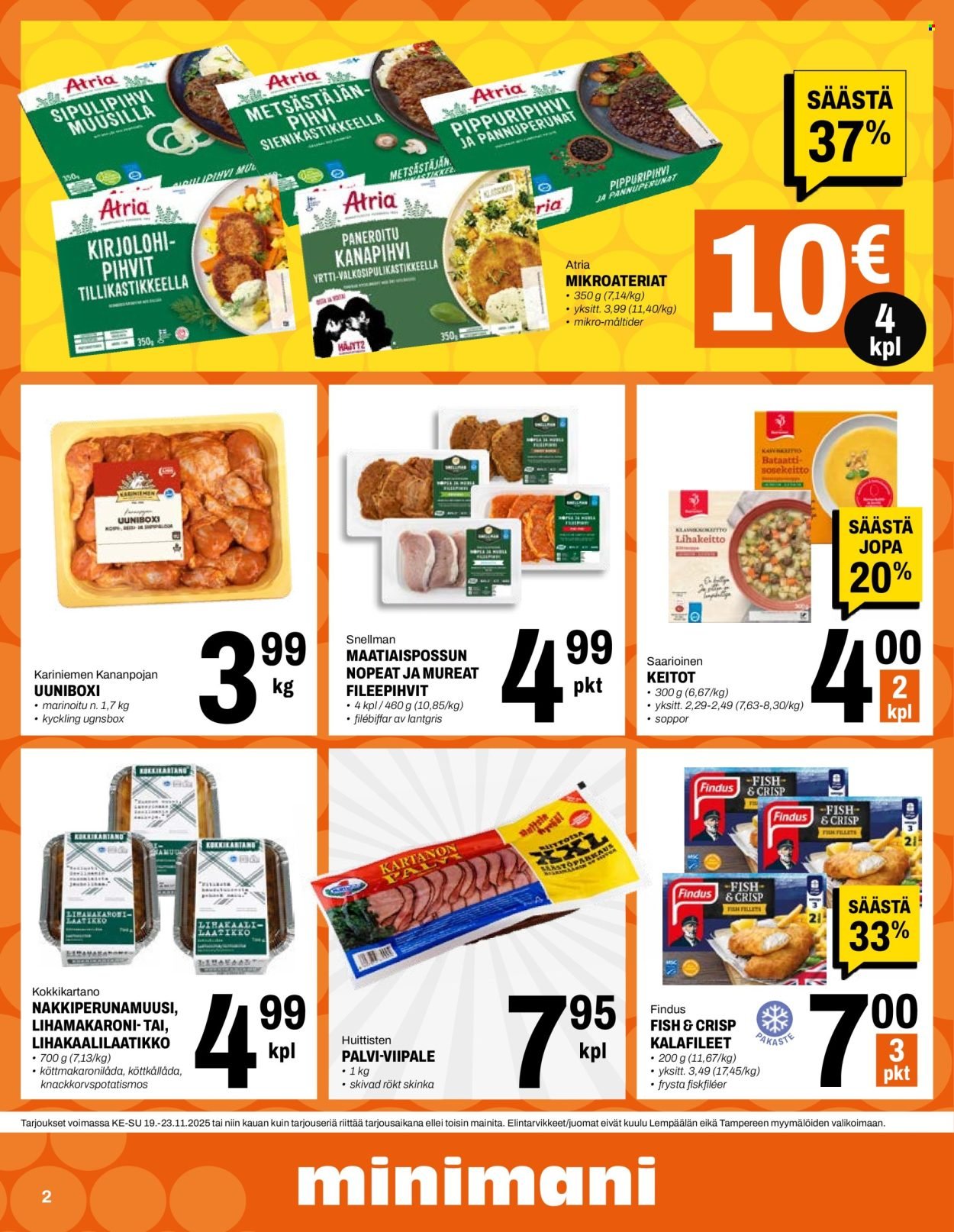 MINIMANI tarjoukset - Alkaen KE 19.11.2025