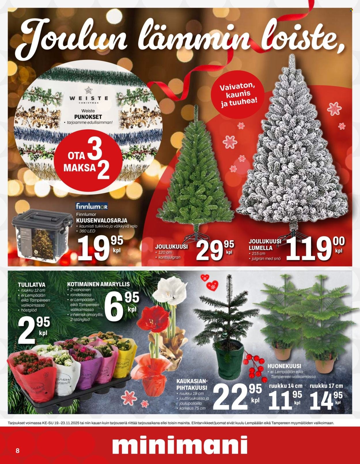 MINIMANI tarjoukset - Alkaen KE 19.11.2025