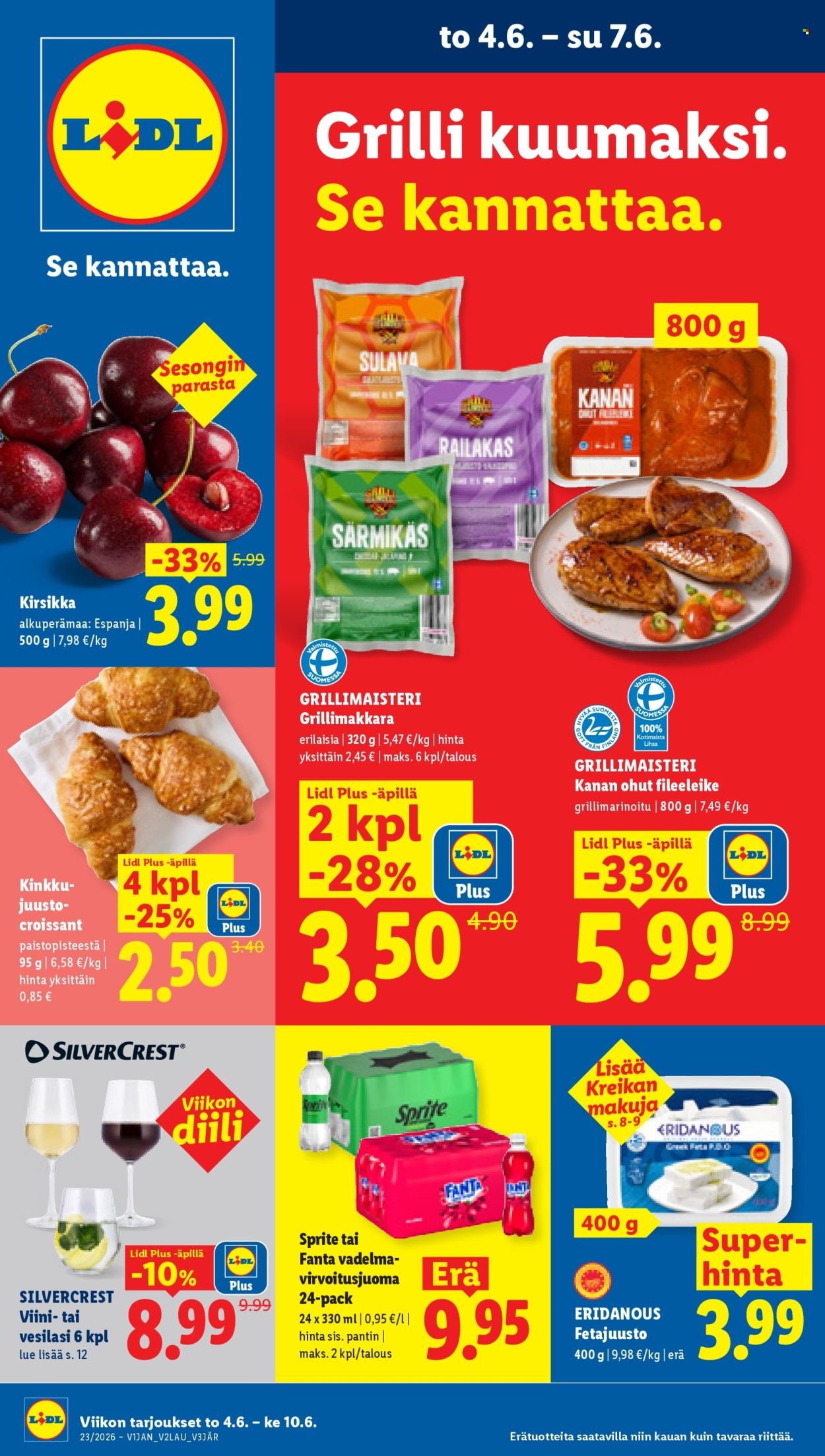 LIDL tarjoukset - Alkaen TO 4.6.2026