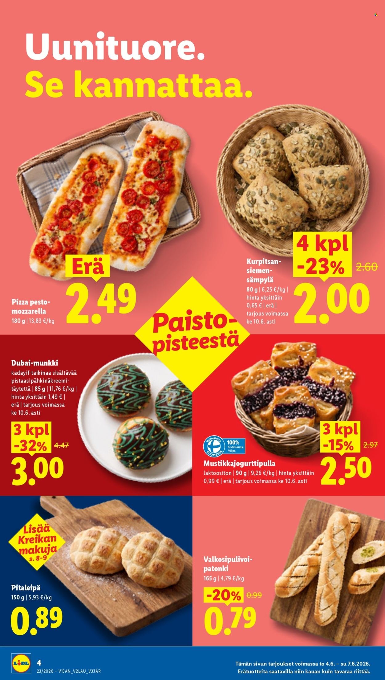 LIDL tarjoukset - Alkaen TO 4.6.2026