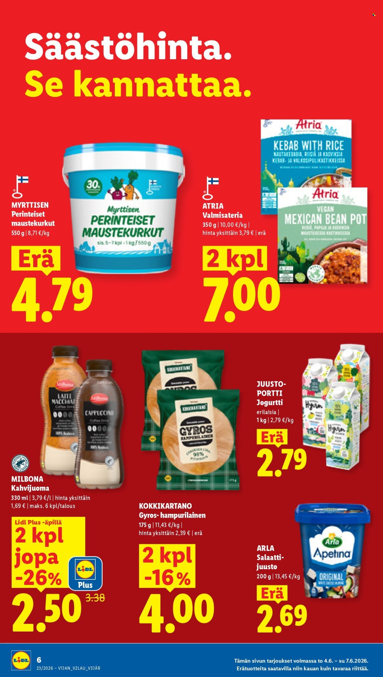 LIDL tarjoukset - Alkaen TO 4.6.2026