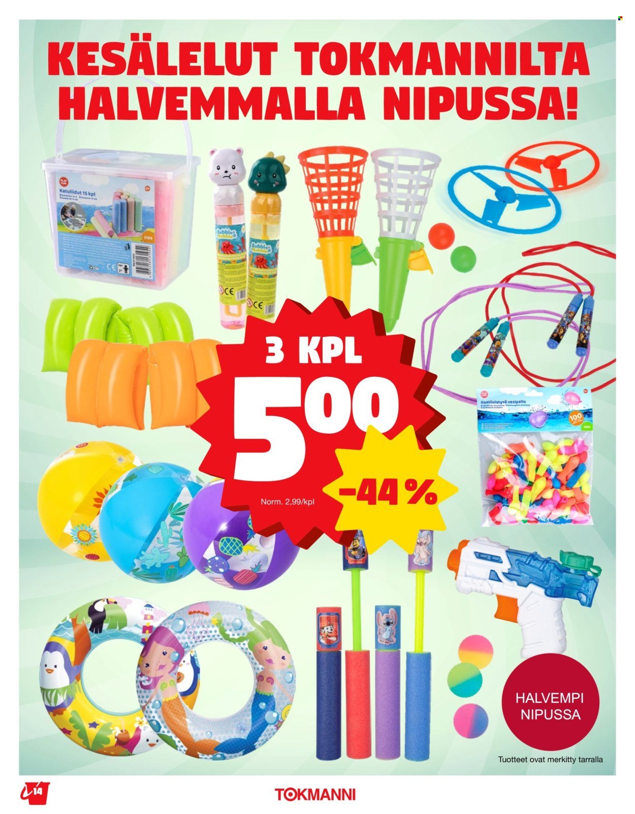 TOKMANNI tarjoukset - Kesälelukuvasto 2026