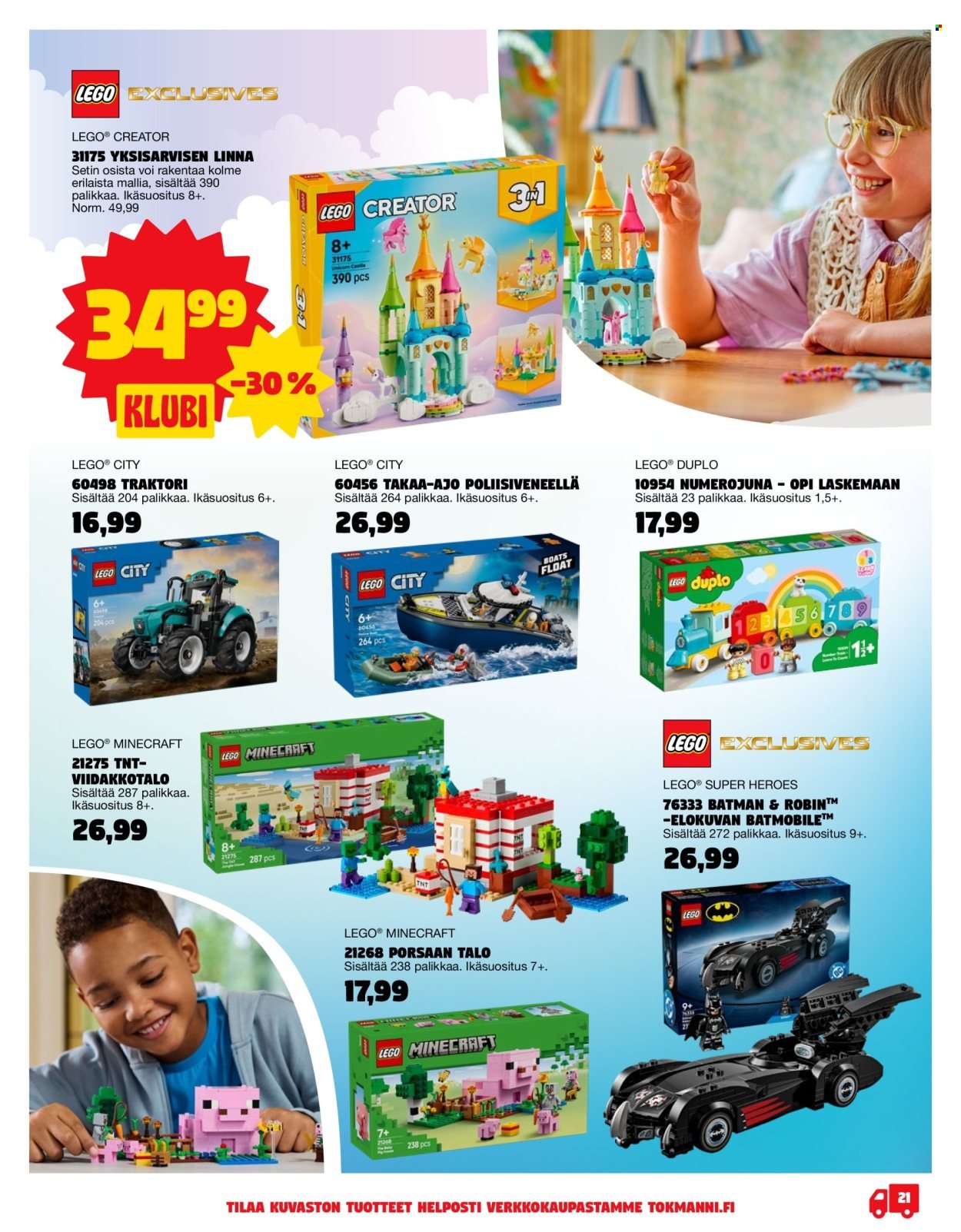 TOKMANNI tarjoukset - Kesälelukuvasto 2026