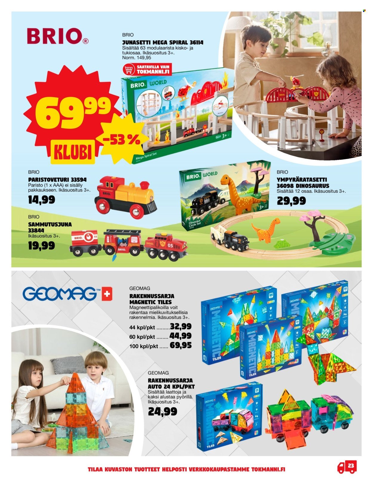 TOKMANNI tarjoukset - Kesälelukuvasto 2026