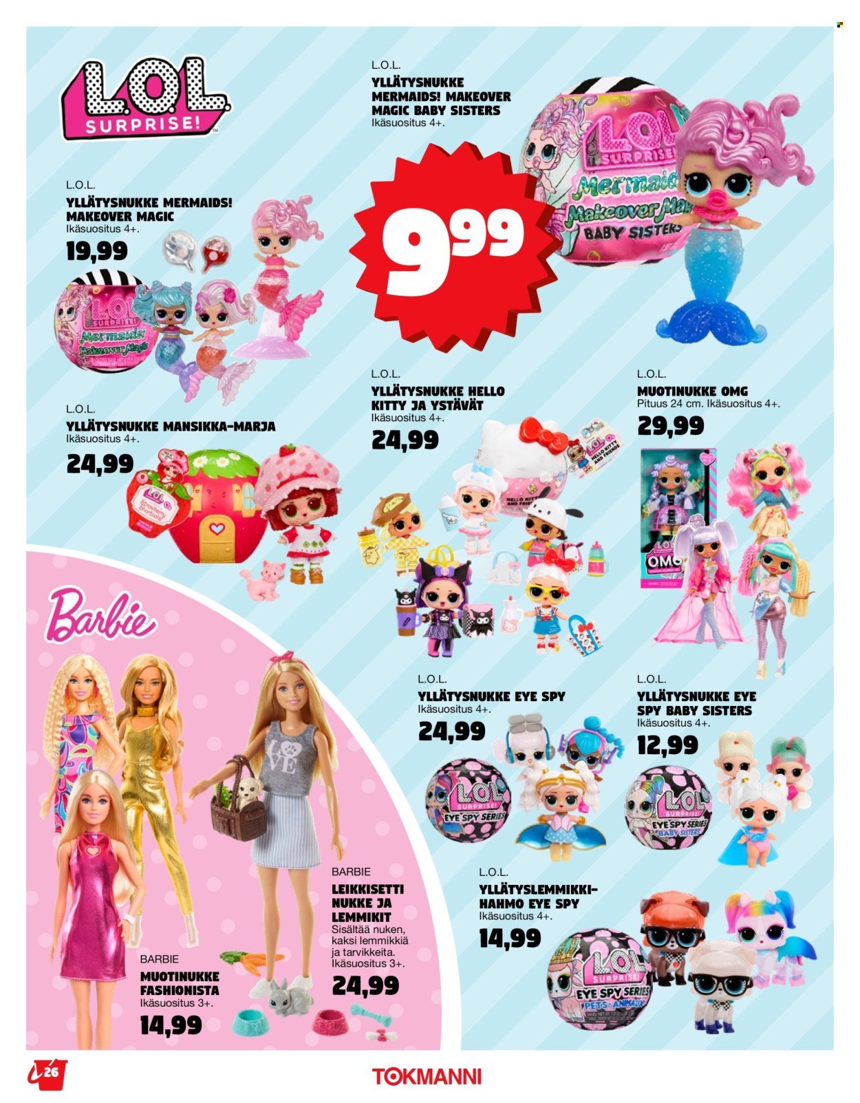TOKMANNI tarjoukset - Kesälelukuvasto 2026