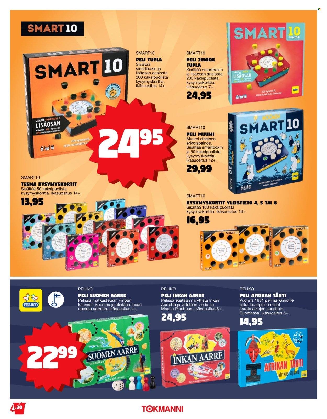 TOKMANNI tarjoukset - Kesälelukuvasto 2026