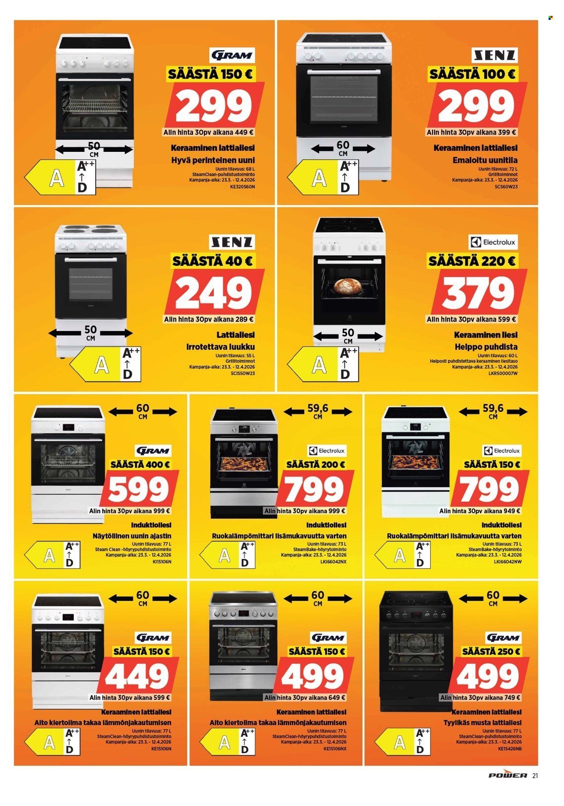 POWER tarjoukset - Maaliskuu 2026