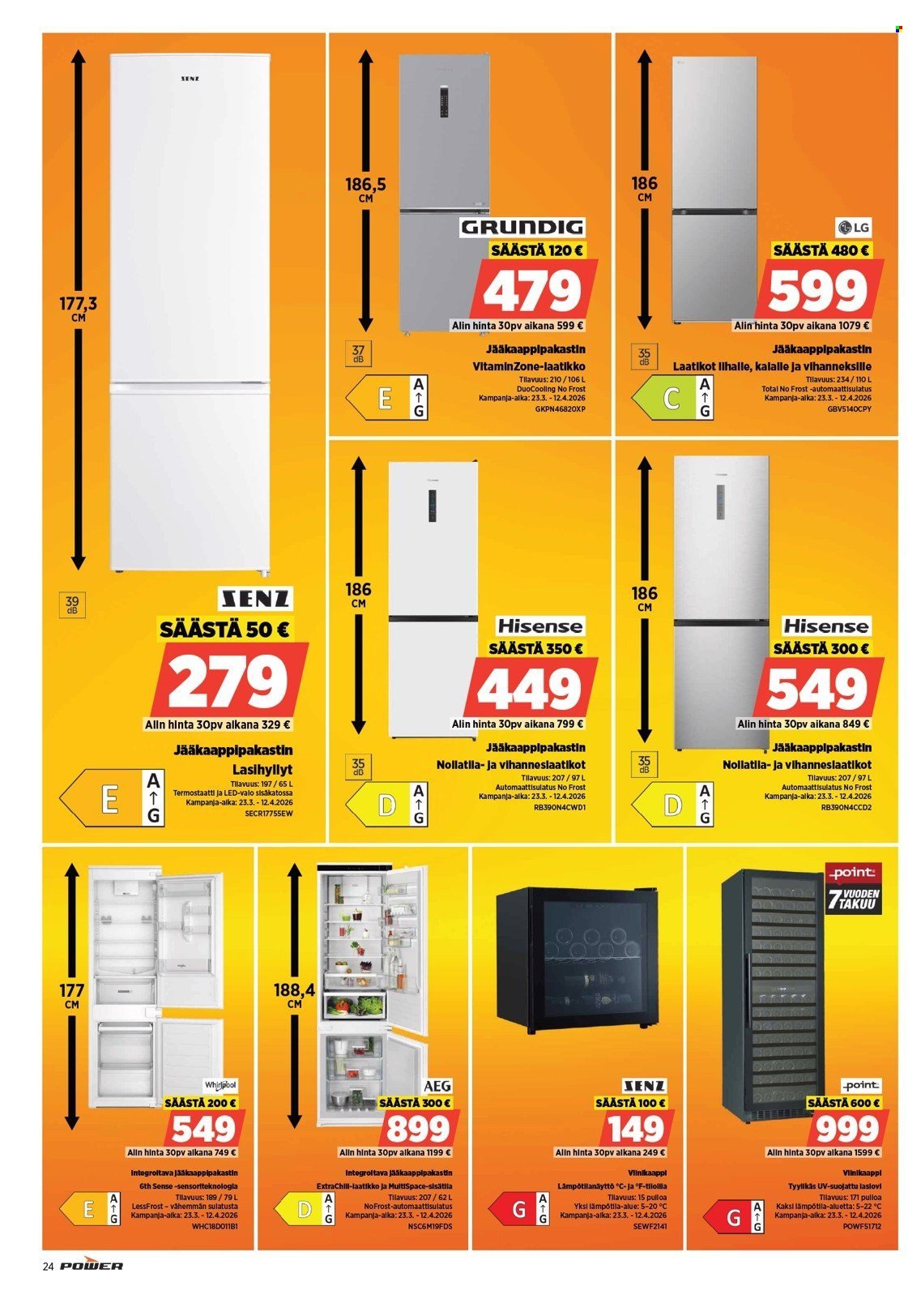 POWER tarjoukset - Maaliskuu 2026