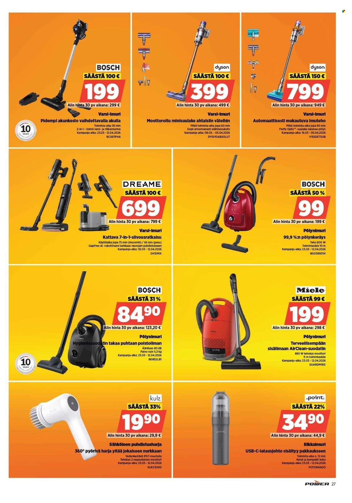 POWER tarjoukset - Maaliskuu 2026