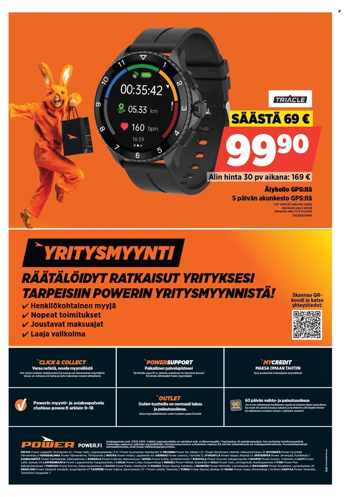 POWER tarjoukset - Maaliskuu 2026