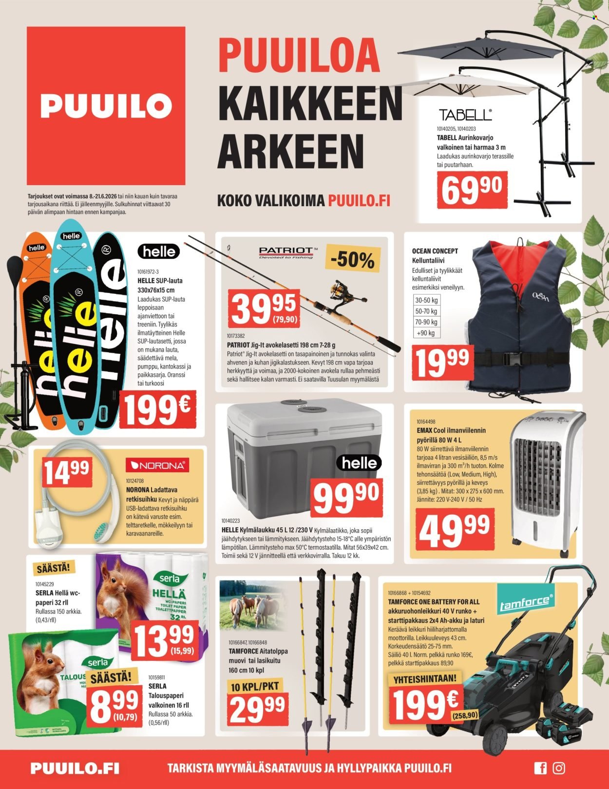 PUUILO tarjoukset - Puuiloa kaikkeen arkeen