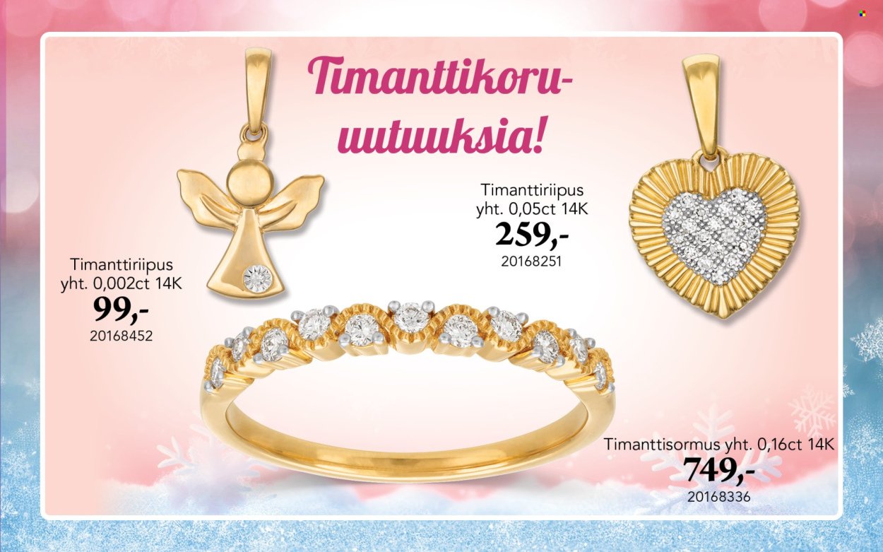 KULTAJOUSI tarjoukset - Tammikuu 2026