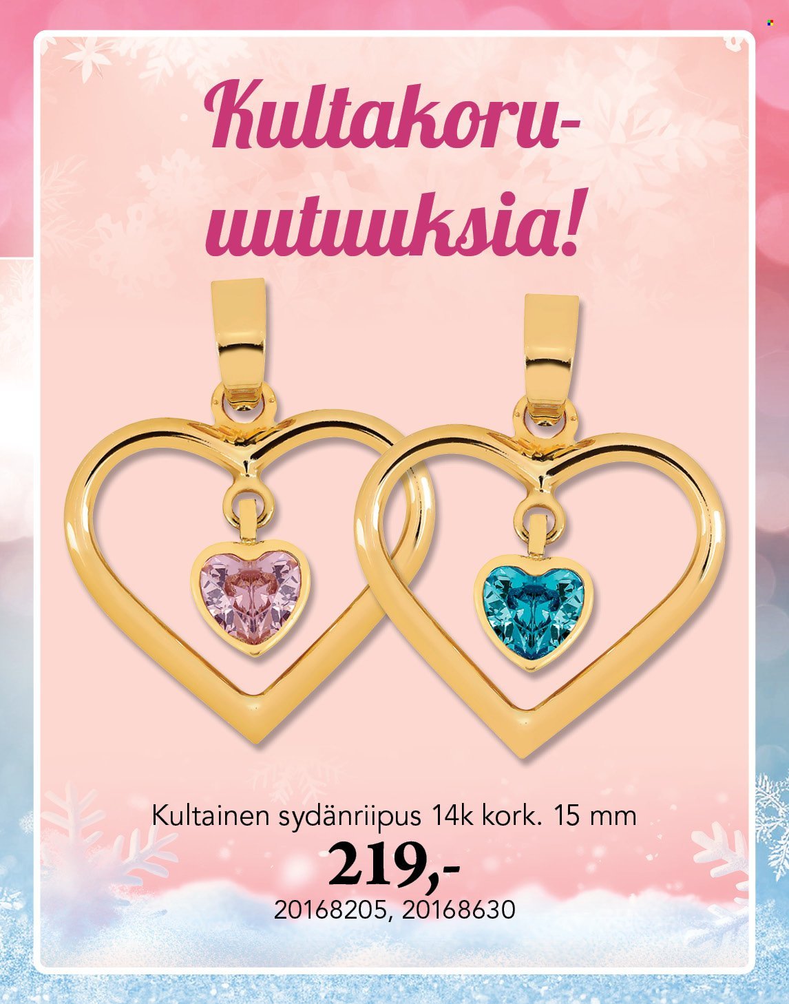 KULTAJOUSI tarjoukset - Tammikuu 2026