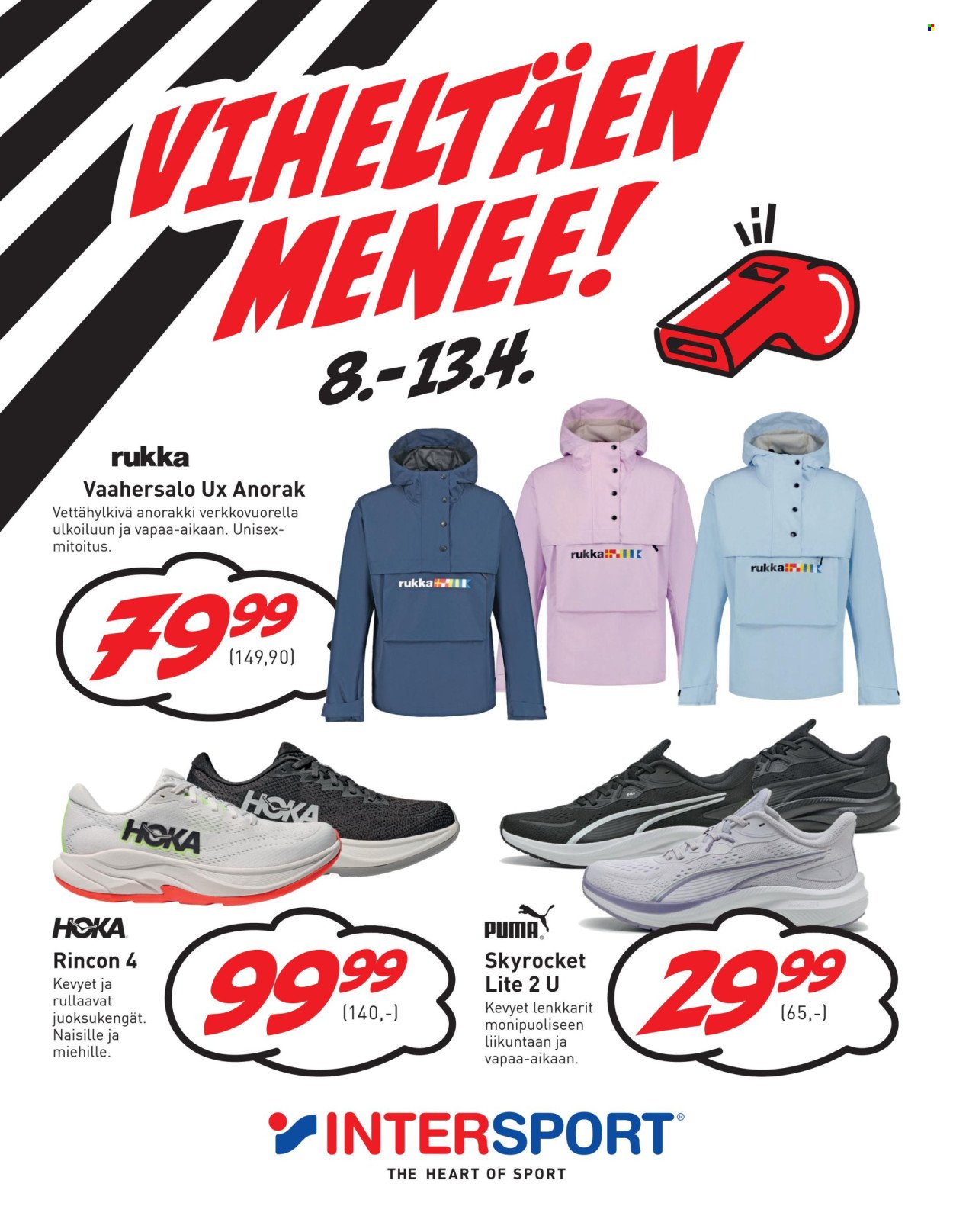 INTERSPORT tarjoukset - Viheltäen Menee!