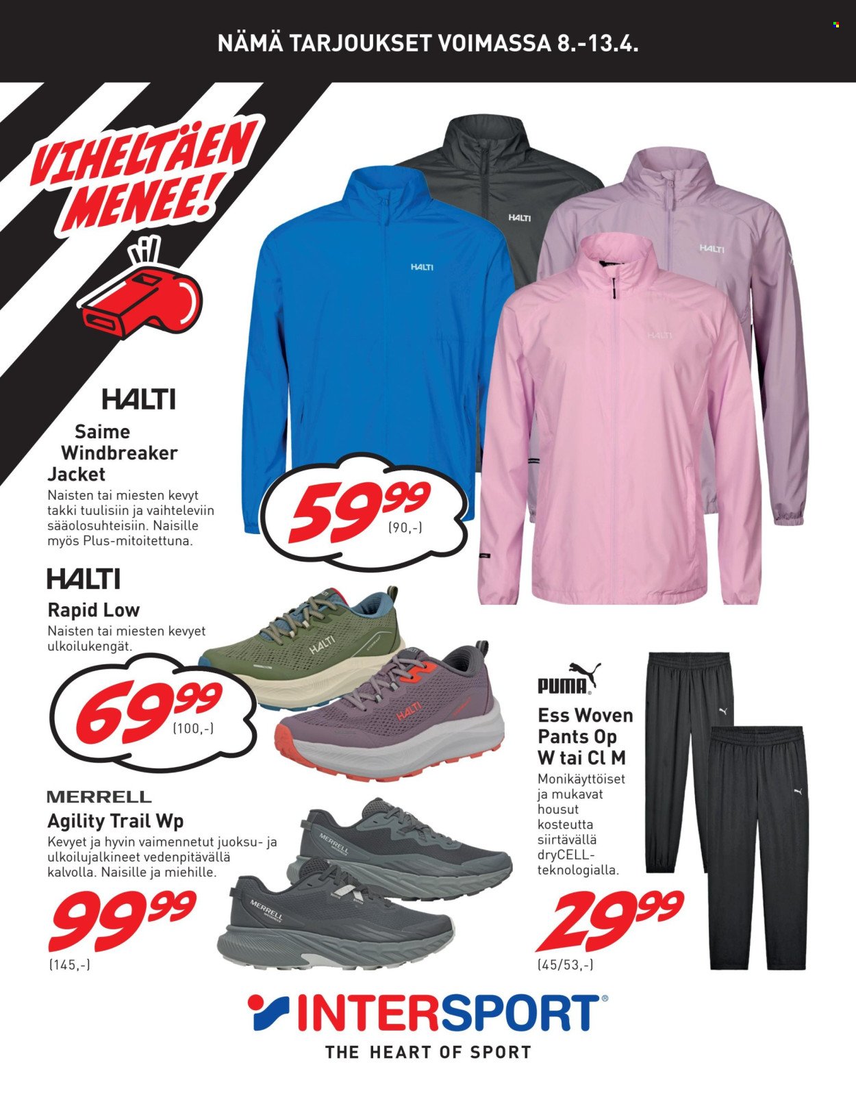 INTERSPORT tarjoukset - Viheltäen Menee!