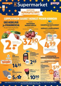 K-SUPERMARKET tarjoukset - Kauppiaan herkkufestarit