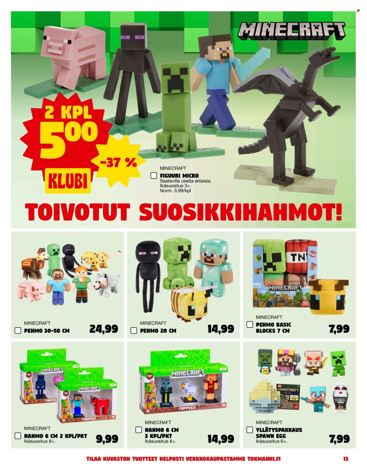 TOKMANNI tarjoukset - Joululelut 2026