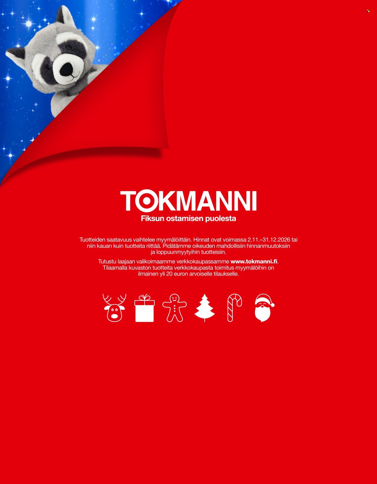 TOKMANNI tarjoukset - Joululelut 2026