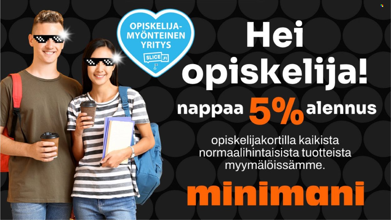 MINIMANI tarjoukset - Lokakuu 2025
