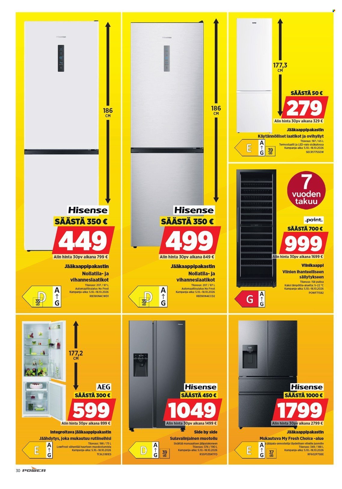 POWER tarjoukset - Alkaen MA 5.10.2026