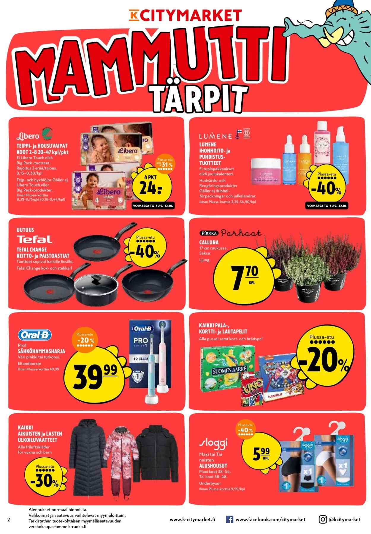 K-CITYMARKET tarjoukset - Alkaen TO 9.10.2025 (2025-10-09 - 2025-10-19)
