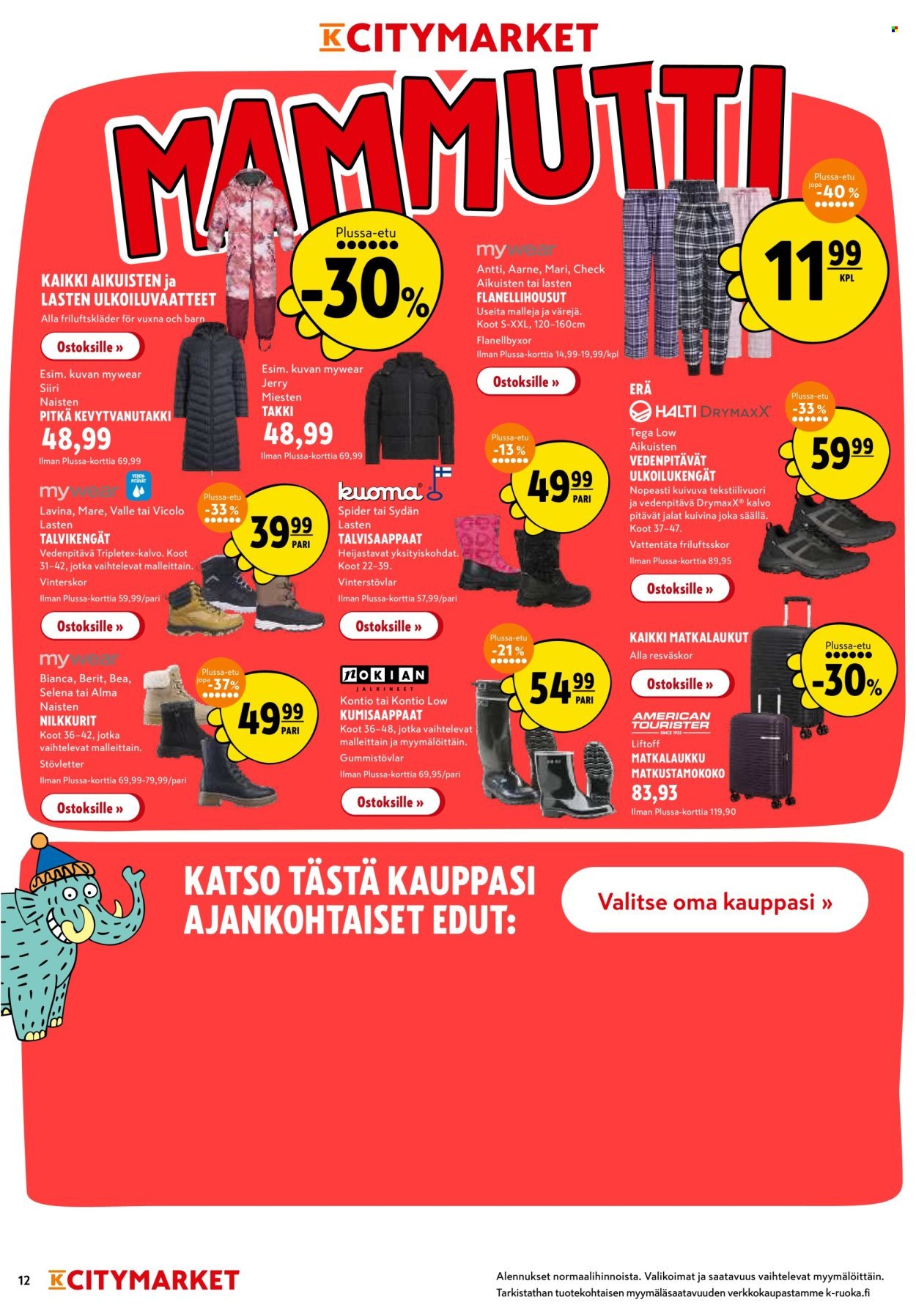 K-CITYMARKET tarjoukset - Alkaen TO 9.10.2025 (2025-10-09 - 2025-10-19)