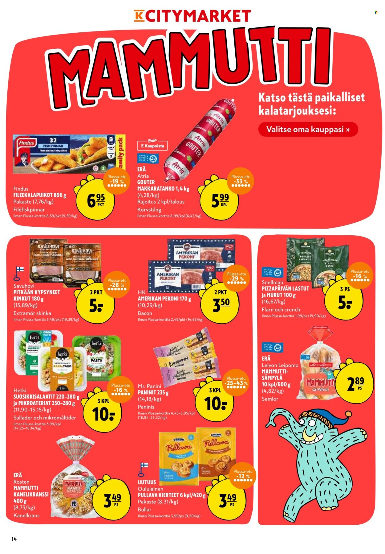 K-CITYMARKET tarjoukset - Alkaen TO 9.10.2025 (2025-10-09 - 2025-10-19)