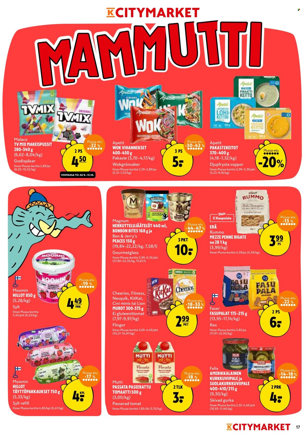 K-CITYMARKET tarjoukset - Alkaen TO 9.10.2025 (2025-10-09 - 2025-10-19)