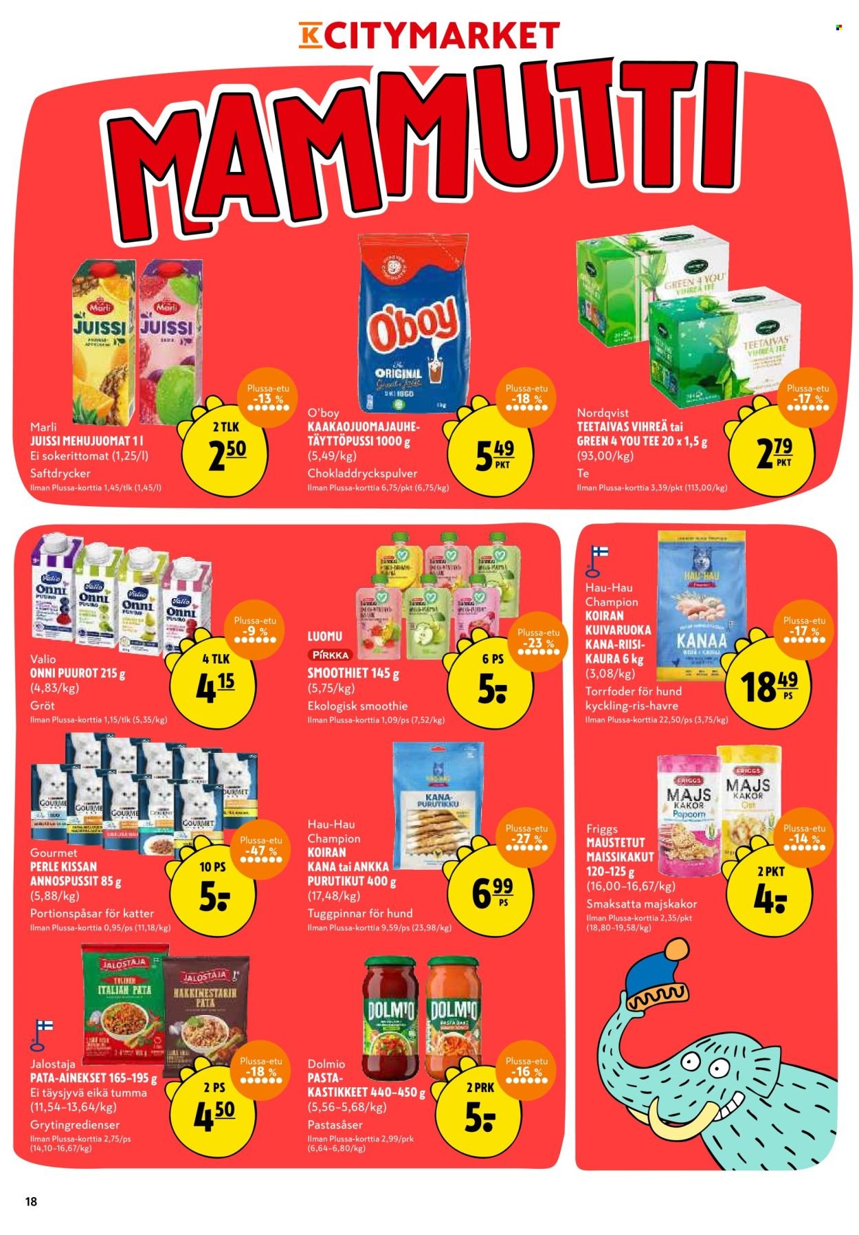 K-CITYMARKET tarjoukset - Alkaen TO 9.10.2025 (2025-10-09 - 2025-10-19)
