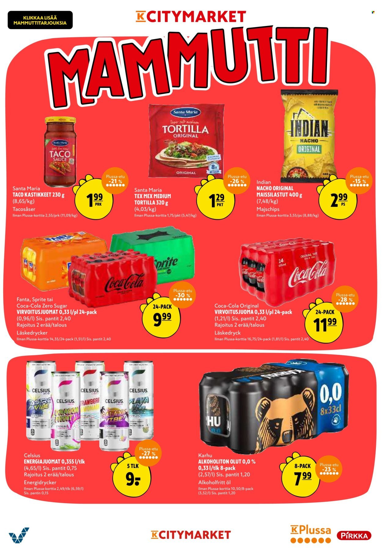 K-CITYMARKET tarjoukset - Alkaen TO 9.10.2025 (2025-10-09 - 2025-10-19)