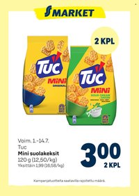 S-MARKET tarjoukset - Tuc
