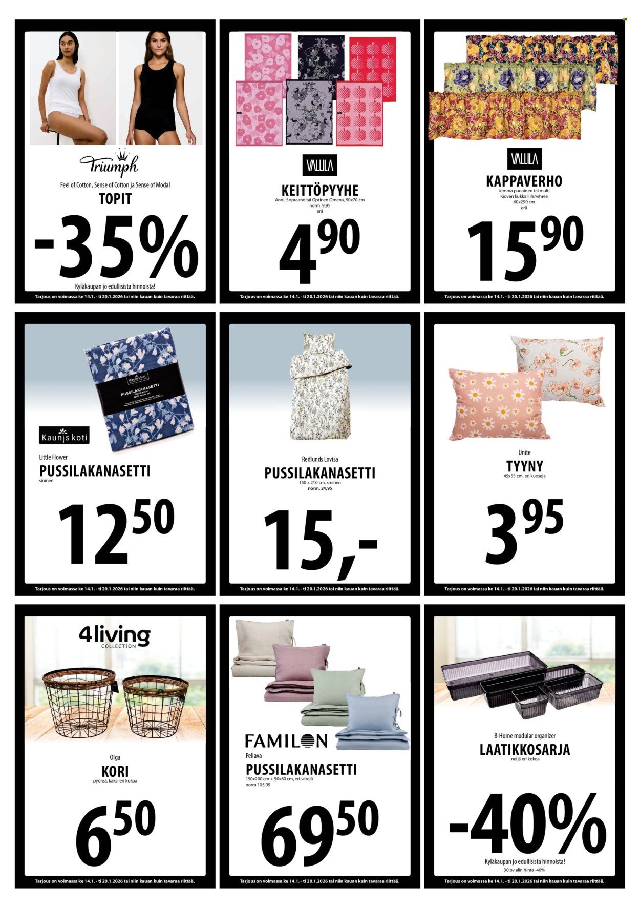 TUURI tarjoukset - Alkaen KE 14.1.2026