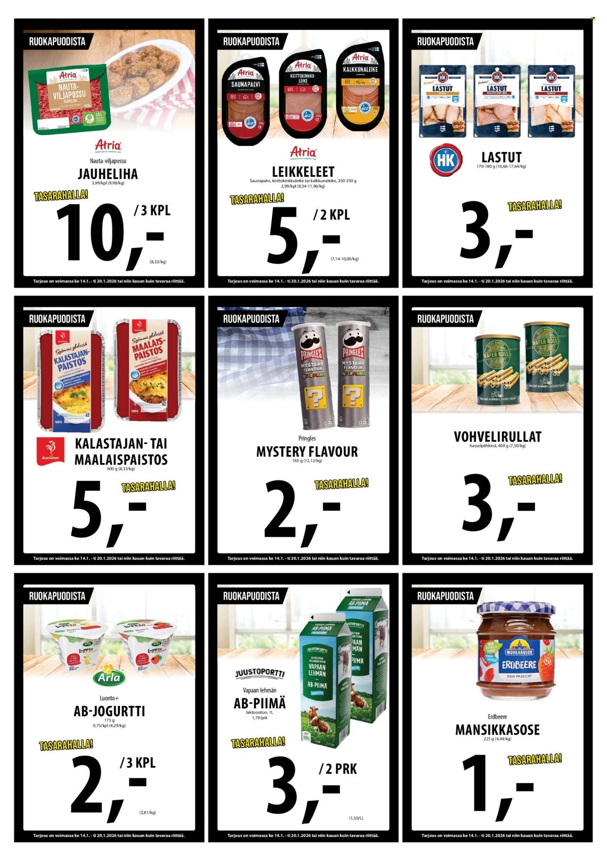 TUURI tarjoukset - Alkaen KE 14.1.2026