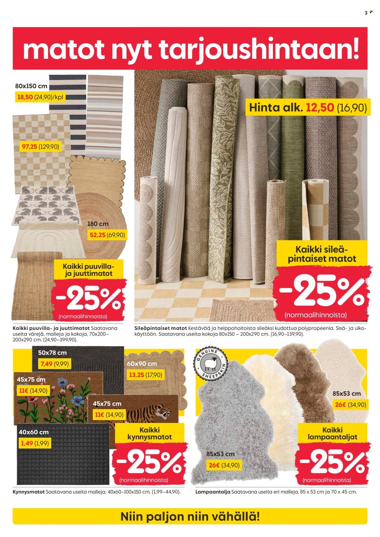 RUSTA tarjoukset - Alkaen MA 2.3.2026