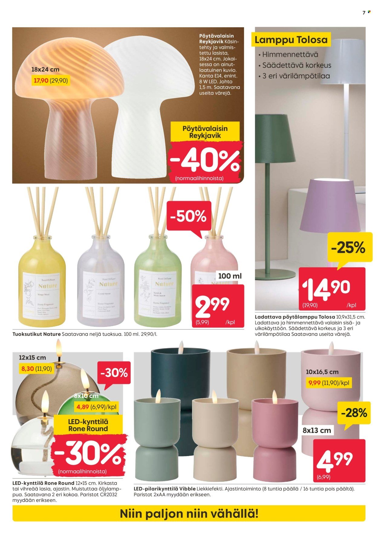 RUSTA tarjoukset - Alkaen MA 2.3.2026