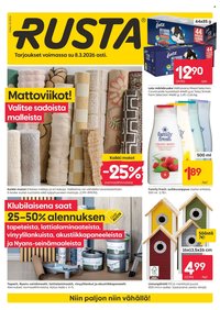 RUSTA tarjoukset - Alkaen MA 2.3.2026