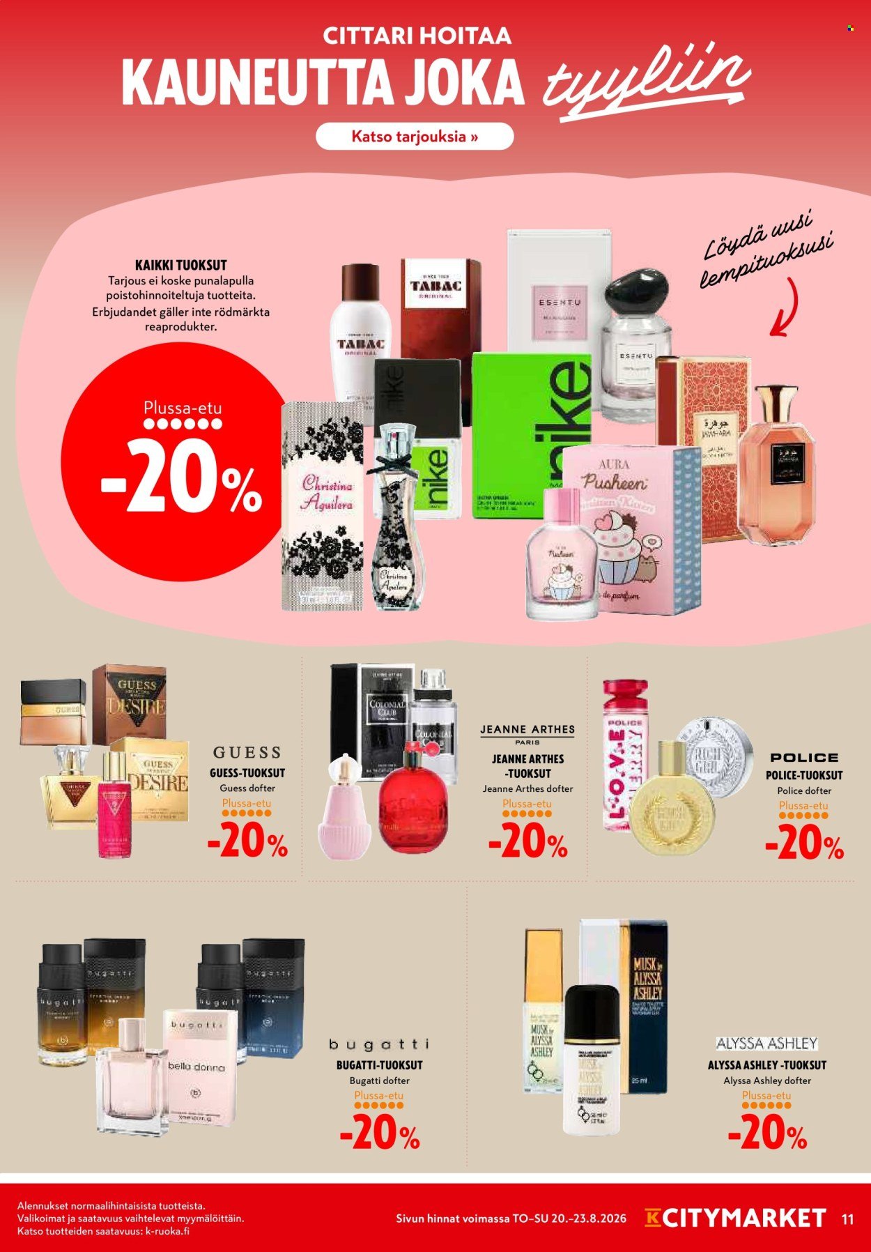 K-CITYMARKET tarjoukset - Alkaen TO 20.8.2026