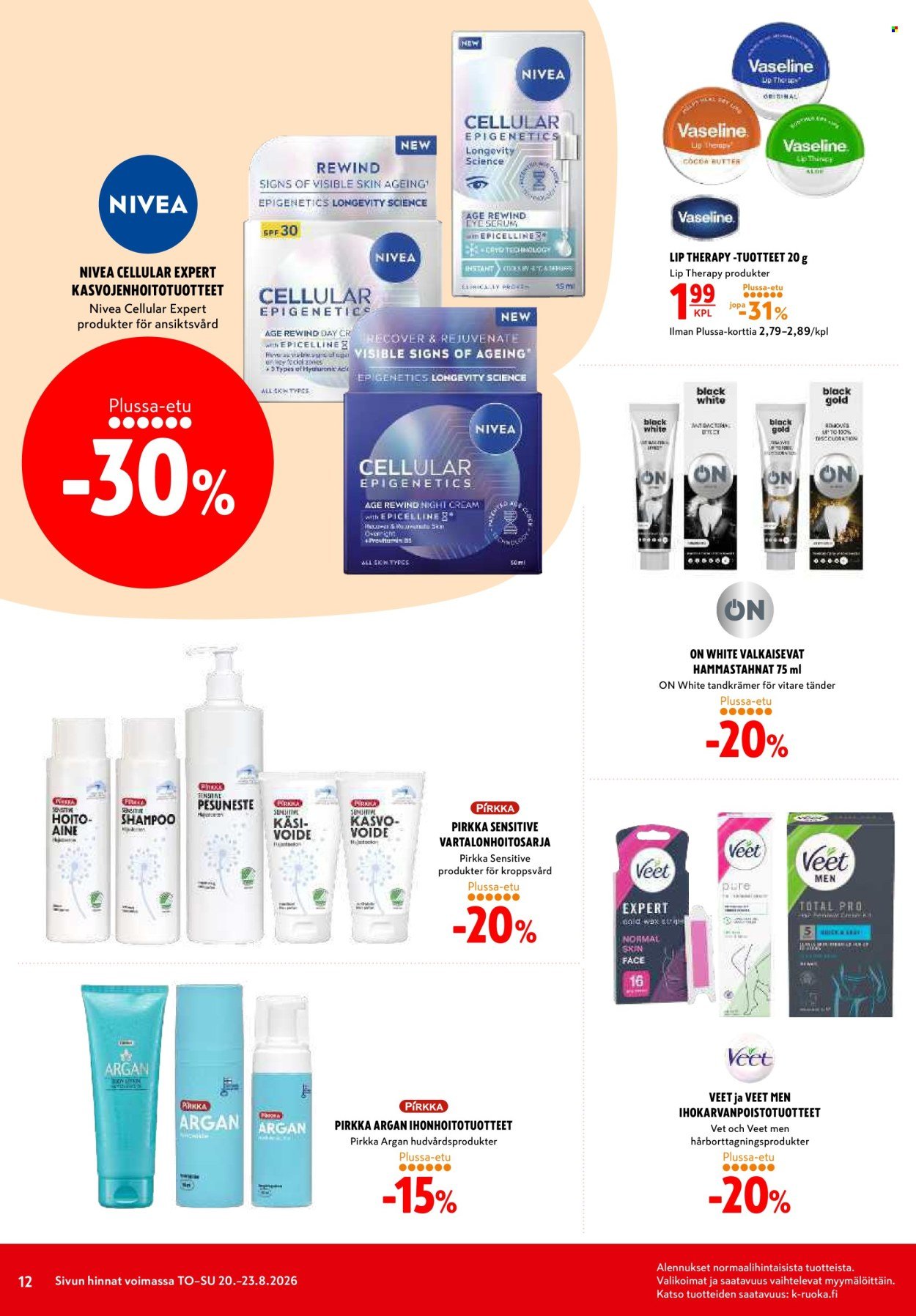K-CITYMARKET tarjoukset - Alkaen TO 20.8.2026