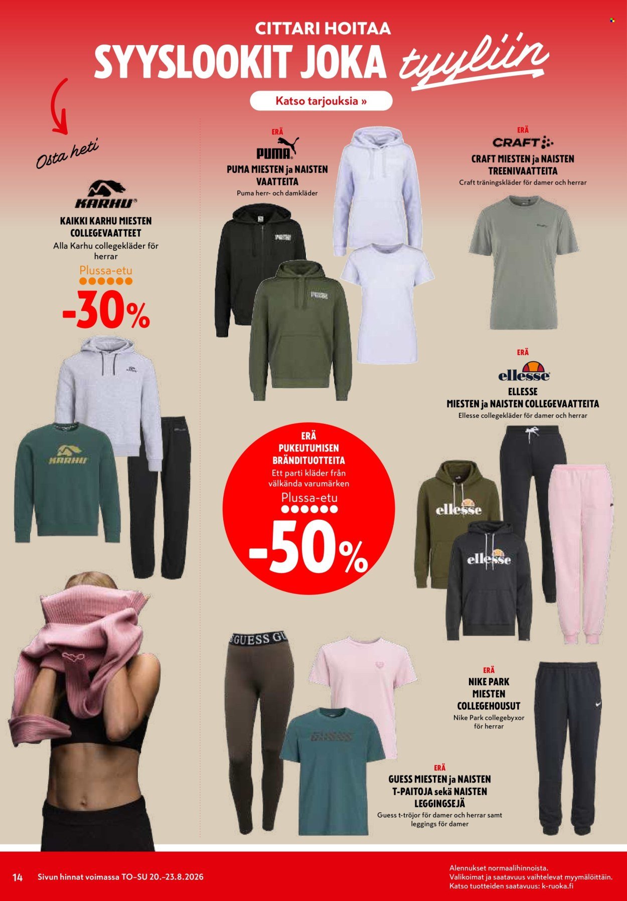 K-CITYMARKET tarjoukset - Alkaen TO 20.8.2026