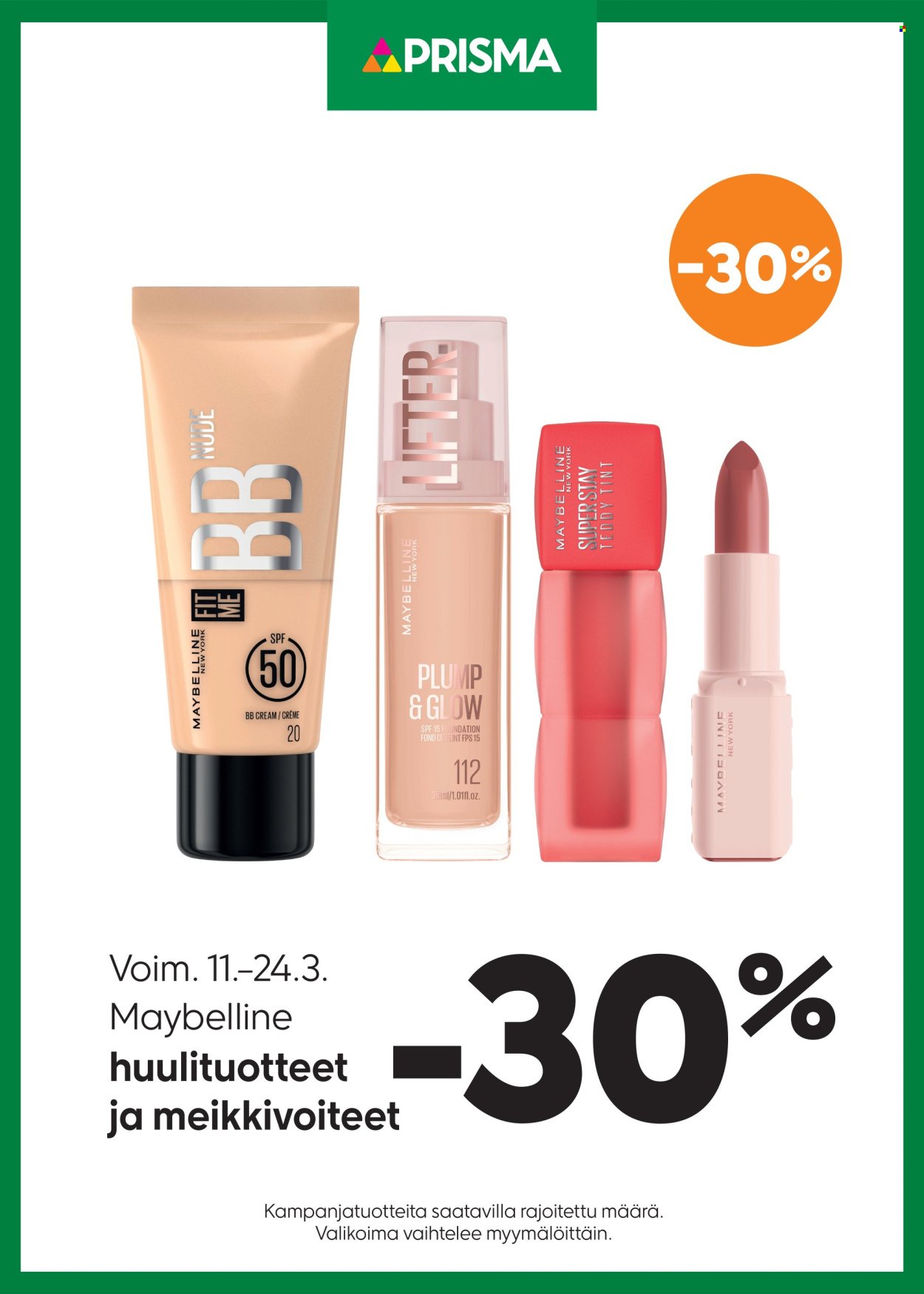 PRISMA tarjoukset - Alkaen KE 11.3.2026