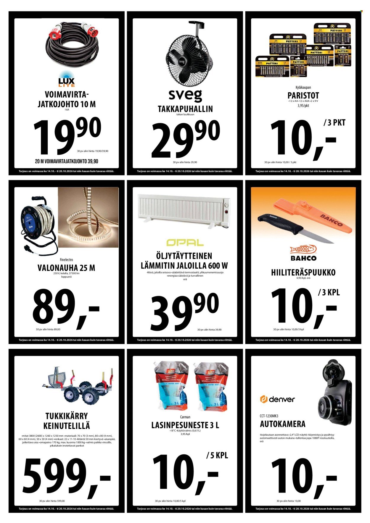TUURI tarjoukset - Alkaen KE 14.10.2026