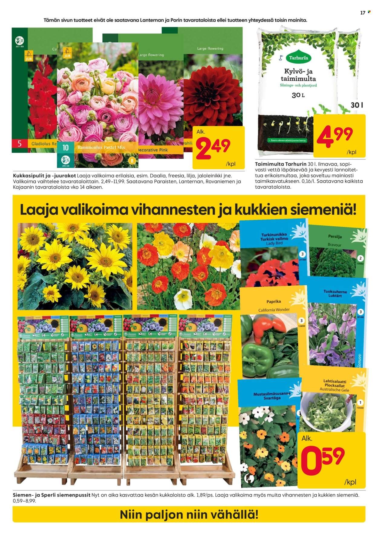 RUSTA tarjoukset - Alkaen MA 23.3.2026