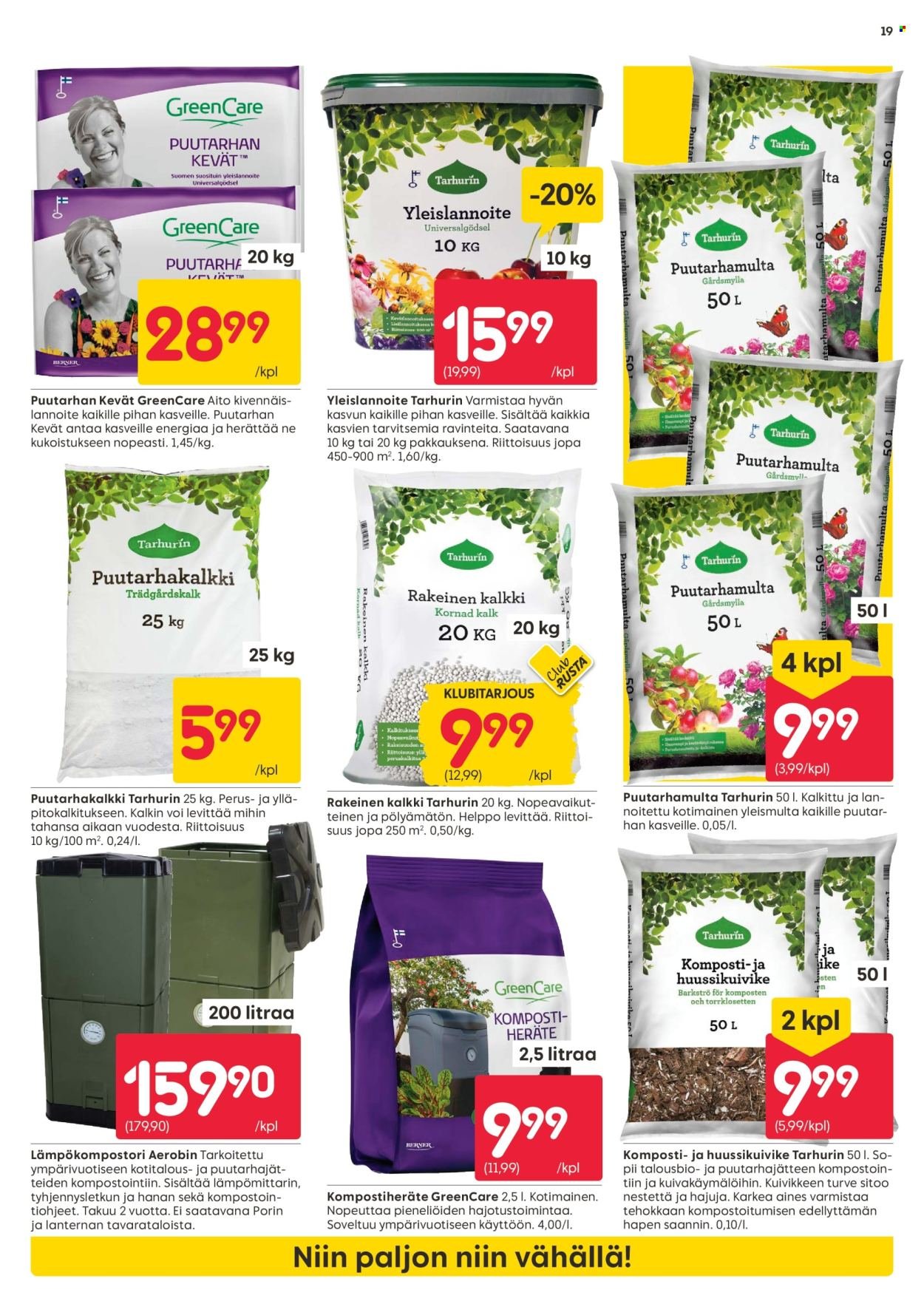 RUSTA tarjoukset - Alkaen MA 23.3.2026