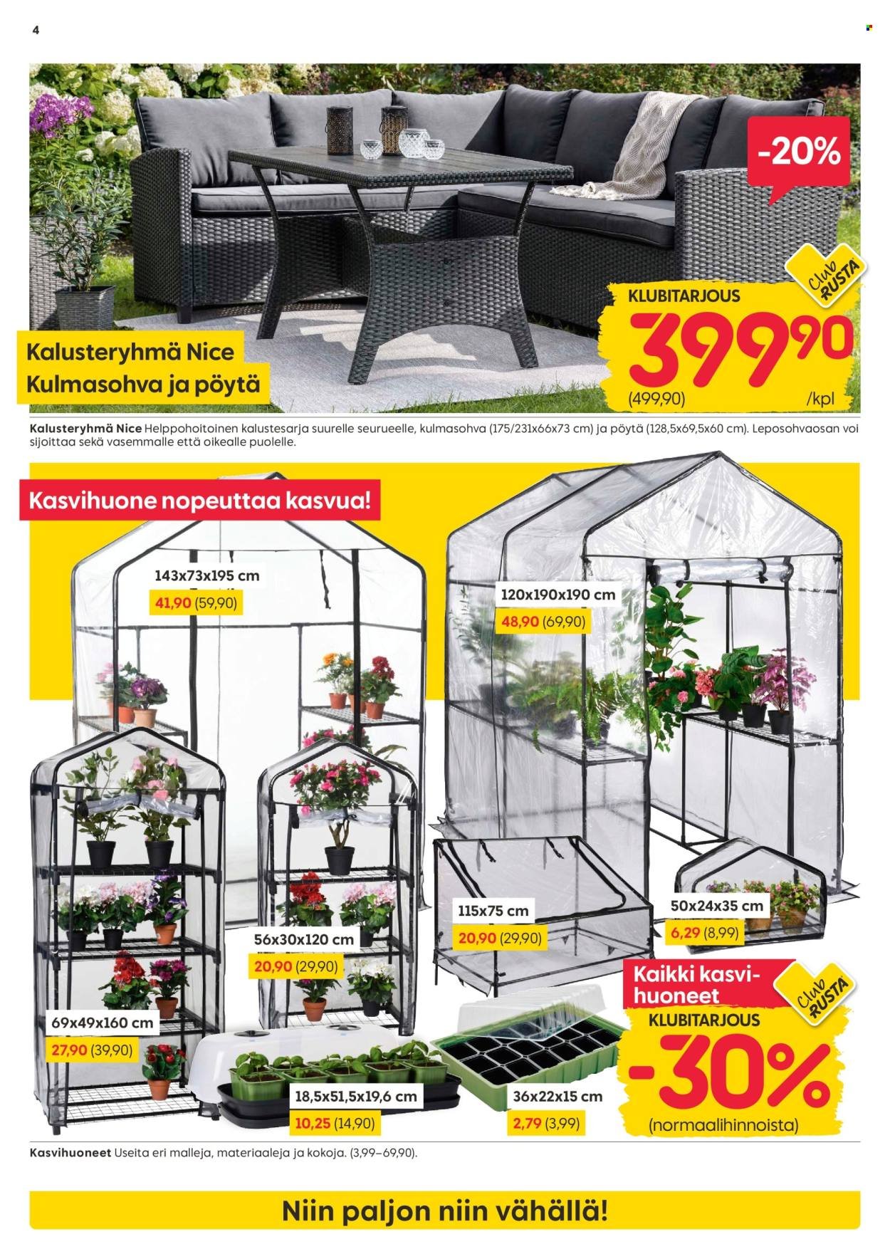 RUSTA tarjoukset - Alkaen MA 23.3.2026