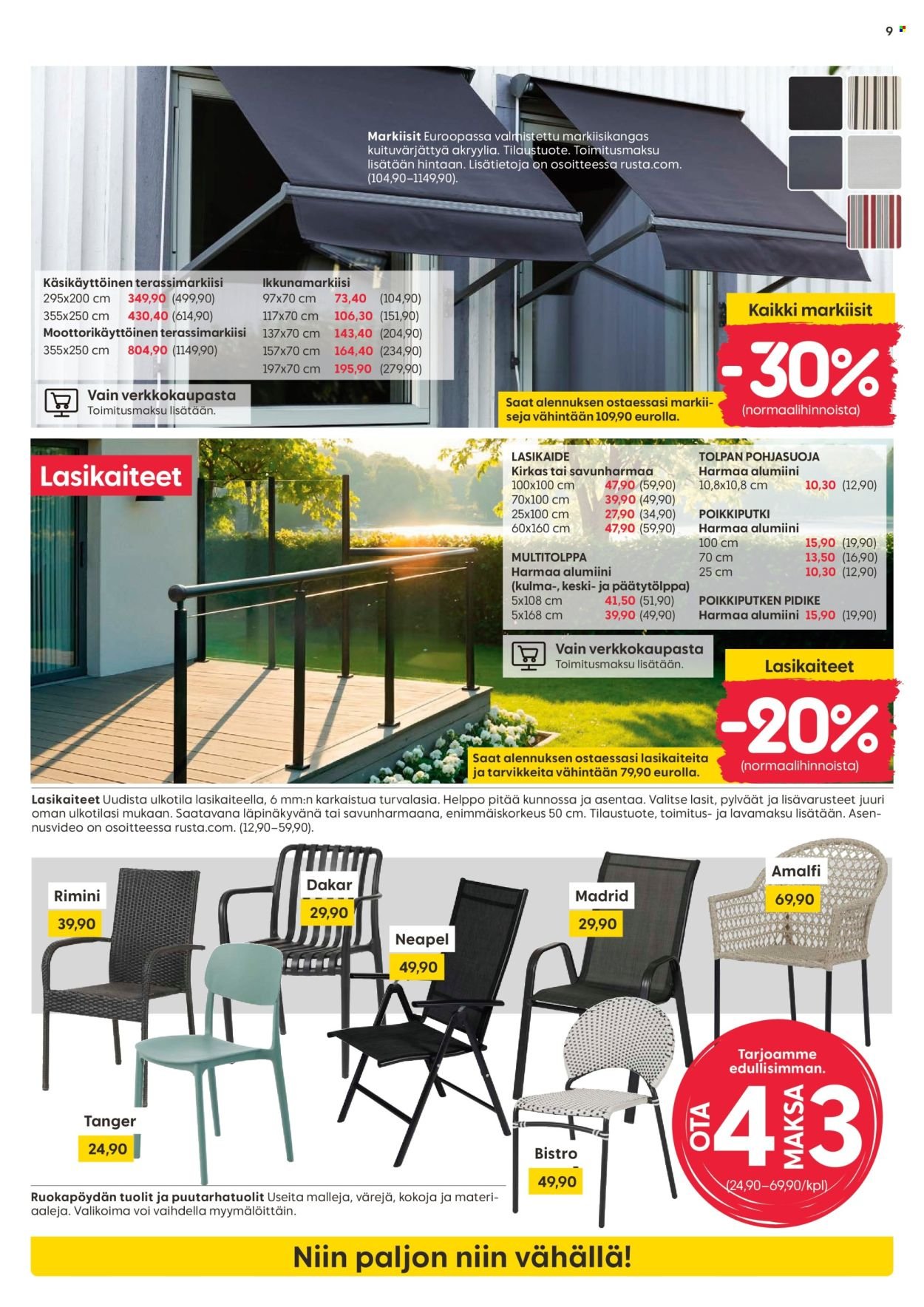 RUSTA tarjoukset - Alkaen MA 23.3.2026